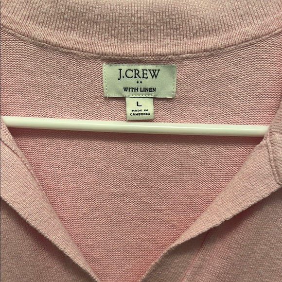 J. Crew Pink Short Sleeve Sweater - Picture 2 of 6